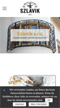 Mobile Screenshot of kunstschmiede-szlavik.com